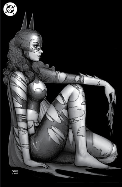 BATMAN #162 NATHAN SZERDY 616 B&W Virgin Tattoo Variant B LTD 1000