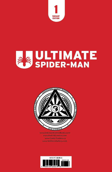 ULTIMATE SPIDER-MAN #1 MARCO MASTRAZZO Trade Dress Variant