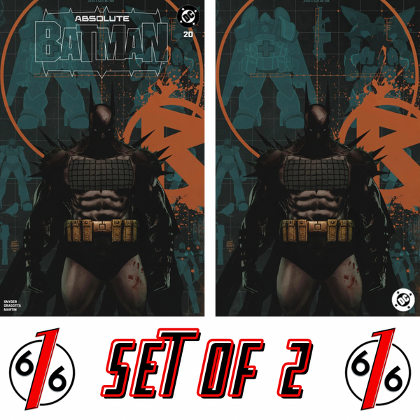 ABSOLUTE BATMAN #20 TIM BRADSTREET Trade Dress & Virgin Variant AB Set LTD 1000