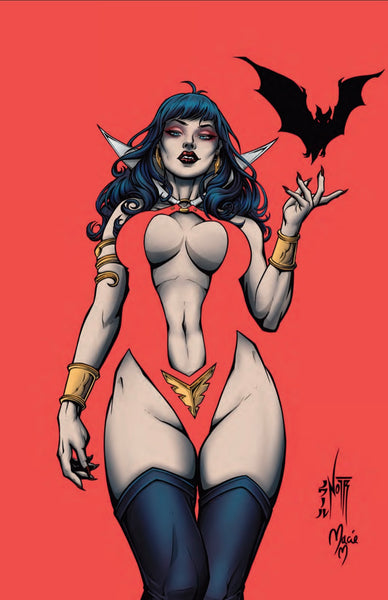 VAMPIRELLA #4 (2026) JORDAN NOIR 616 COMICS Virgin Negative Space Variant C LTD 200