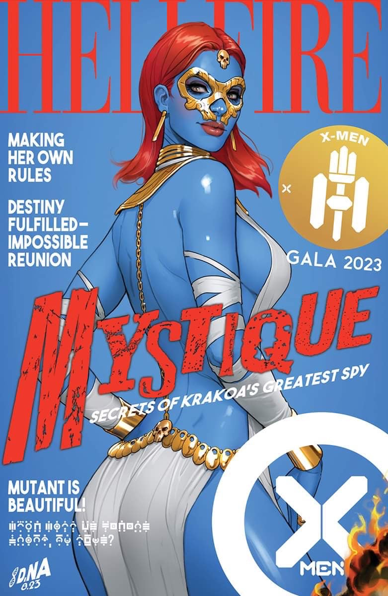 X-MEN #27 NAKAYAMA MYSTIQUE Hellfire Gala Trade Dress Variant