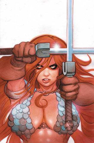 RED SONJA DEATH & THE DEVIL #2 MORITAT 1:25 Virgin Ratio Variant Cvr J