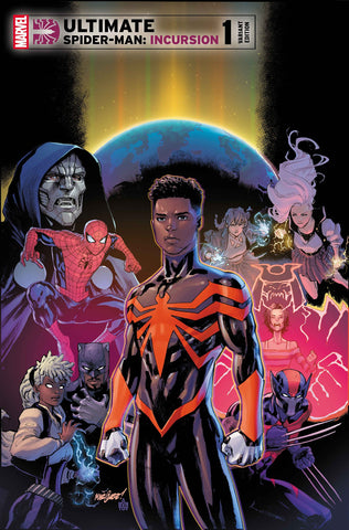ULTIMATE SPIDER-MAN INCURSION #1 DAVID MARQUEZ 1:25 Ratio Variant