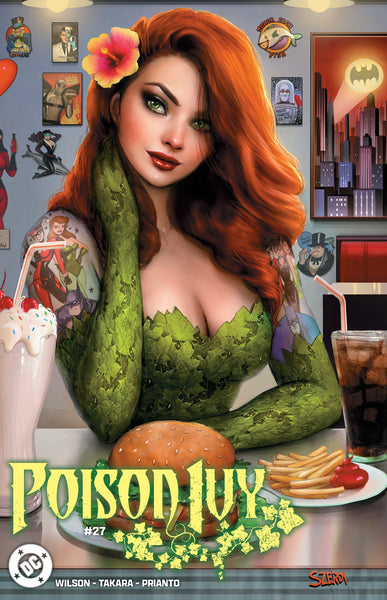 POISON IVY 27 SZERDY 616 DINER TATTOO Variant Set Of 2 AB LTD 1500