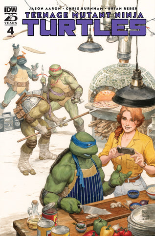 TEENAGE MUTANT NINJA TURTLES 2024 #4 PAOLO RIVERA 1:100 Ratio Variant