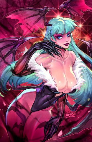 DARKSTALKERS X STREET FIGHTER BLOOD THRONE #1 REIQ 616 Virgin Variant LTD 500