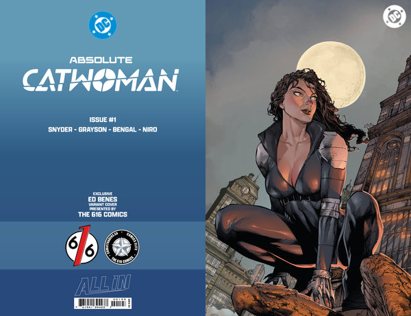 ABSOLUTE CATWOMAN #1 ED BENES 616 COMICS Virgin Variant B LTD 1000