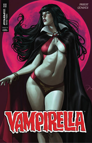 VAMPIRELLA #11 IVAN TALAVERA 616 COMICS Trade Dress Variant A LTD 500