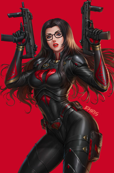 GI JOE REAL AMERICAN HERO #322 CHRIS NG 616 COMICS Virgin & SPOT FOIL Variant Set LTD 750