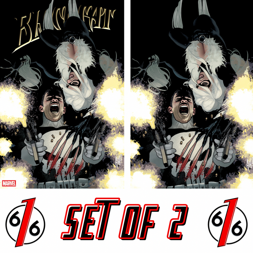 BLACK CAT #11 ADAM HUGHES 616 Comics Virgin Variant & Main Cvr Set