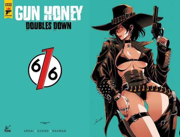 GUN HONEY DOUBLES DOWN #1 GODTAIL 616 COMICS Virgin Variant B LTD 500