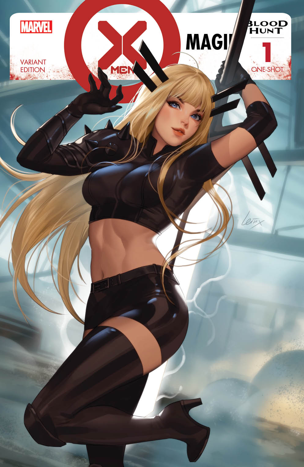 X-MEN BLOOD HUNT MAGIK #1 LEIRIX LI 616 Trade Dress & Virgin