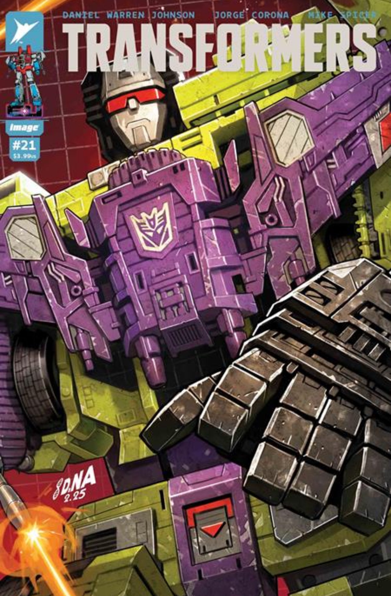 TRANSFORMERS #21 DAVID NAKAYAMA 1:10 Ratio Variant Cvr C