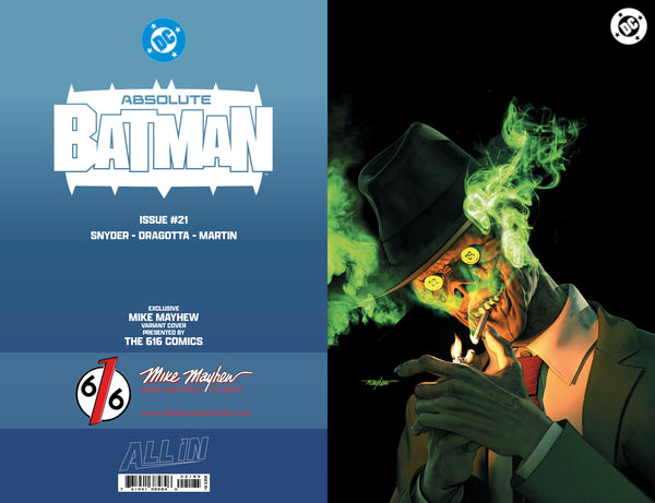 ABSOLUTE BATMAN #21 MIKE MAYHEW 616 COMICS Variant ABCD Set LTD 1000