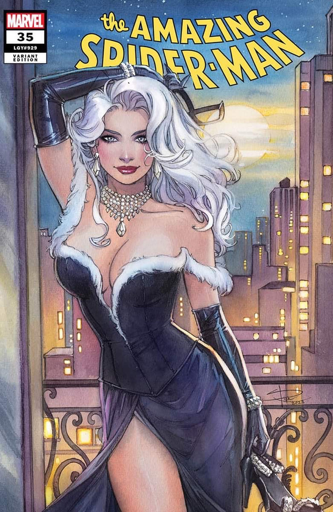 AMAZING SPIDER-MAN #35 SABINE RICH Trade Dress & Virgin Variant BLACK – The 616 Comics