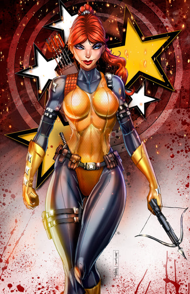 GI JOE REAL AMERICAN HERO #323 JAMIE TYNDALL 616 Virgin & FOIL Variant AB Set LTD 750