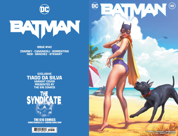 CATWOMAN & BATGIRL TIAGO DA SILVA 616 COPPERTONE Variant Set LTD 3000