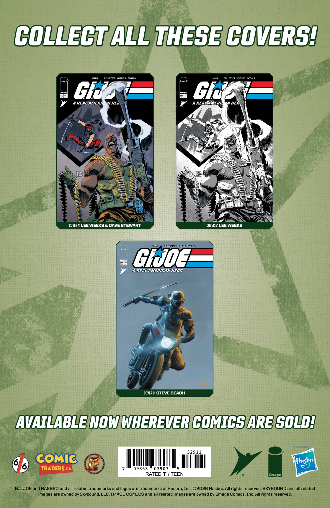 GI JOE REAL AMERICAN HERO #329 SHIKARII 616 COMICS Virgin Variant