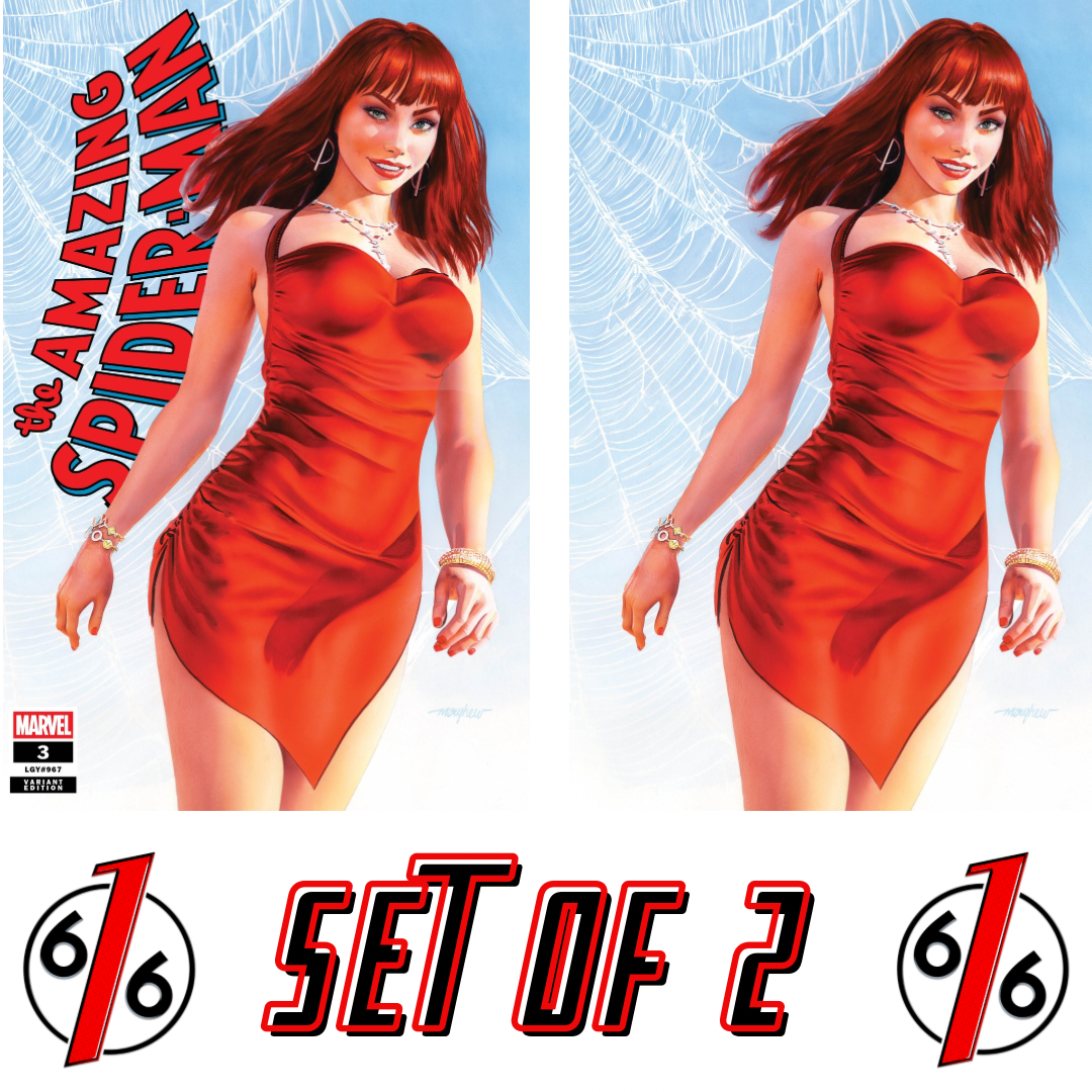 AMAZING SPIDER-MAN #3 MIKE MAYHEW 616 Trade Dress & Virgin Variant Set LTD 1000