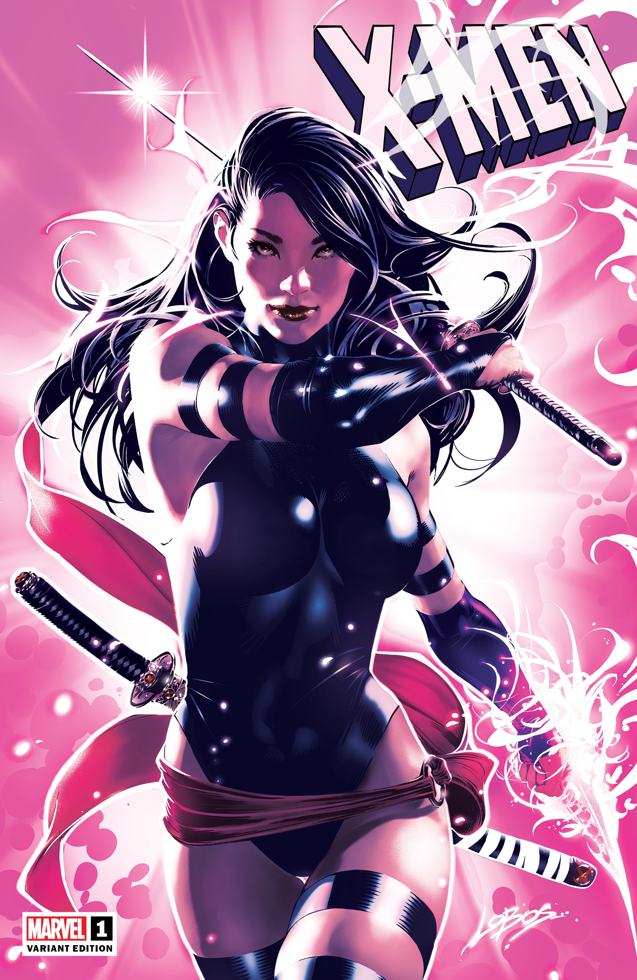 X-MEN #1 LOBOS & J SCOTT CAMPBELL Variant Set PSYLOCKE LTD