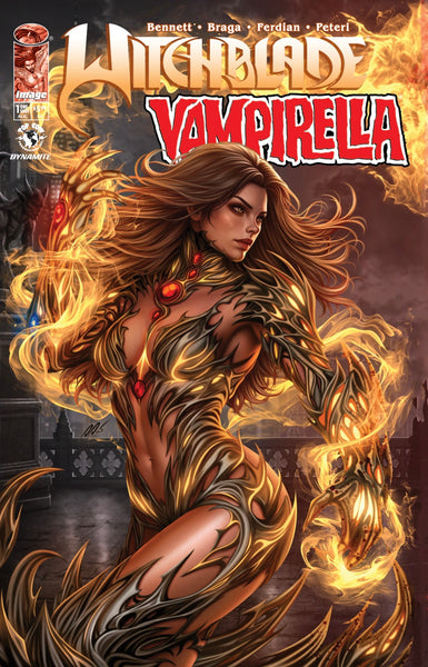 WITCHBLADE VAMPIRELLA 1 DAVID & MICHELLE DIAS 616 COMICS Variant ABCDEF Set Of 6 LTD 550