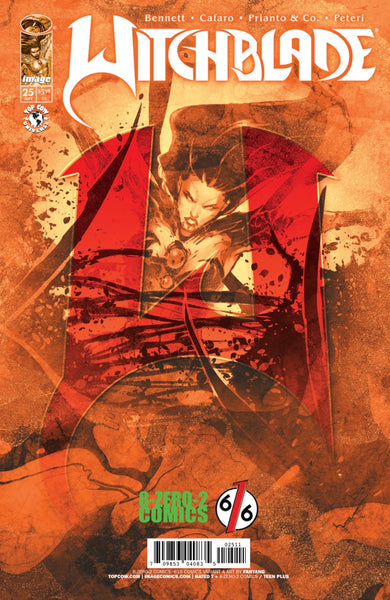 WITCHBLADE #25 FAN YANG 616 COMICS FOIL Virgin Variant B LTD 500