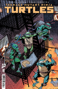 TEENAGE MUTANT NINJA TURTLES #8 JUSTIN MASON 1:50 Ratio Variant