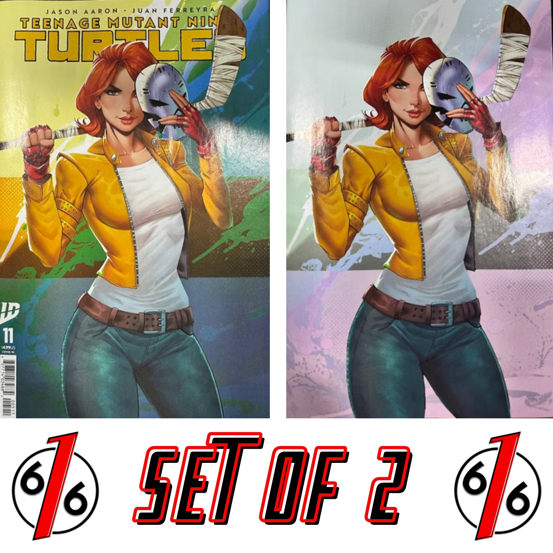 TEENAGE MUTANT NINJA TURTLES #11 RYAN KINCAID Trade Dress & Virgin Variant Set