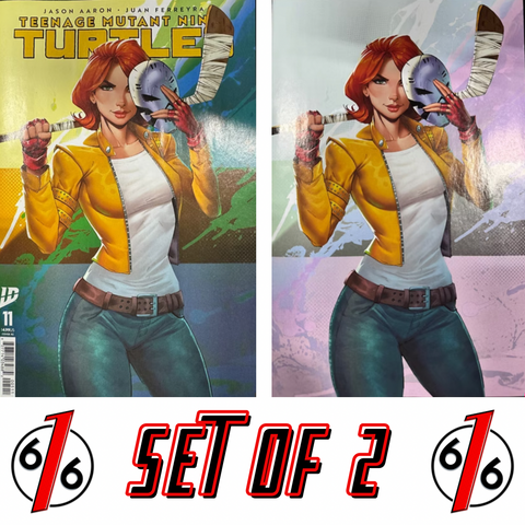 TEENAGE MUTANT NINJA TURTLES #11 RYAN KINCAID Trade Dress & Virgin Variant Set