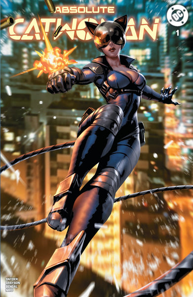 ABSOLUTE CATWOMAN #1 DERRICK CHEW Trade Dress & Virgin Variant AB Set LTD 1000