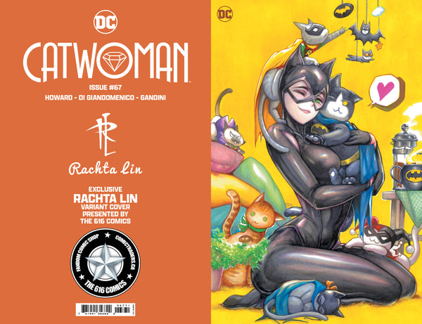 CATWOMAN #67 LOBOS & RACHTA LIN 616 Foil Virgin Variant Set LTD 1000