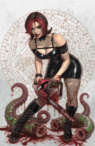 HELLO DARKNESS #24 CEDRIC POULAT 616 COMICS Virgin & Virgin FOIL Variant AB Set LTD 500