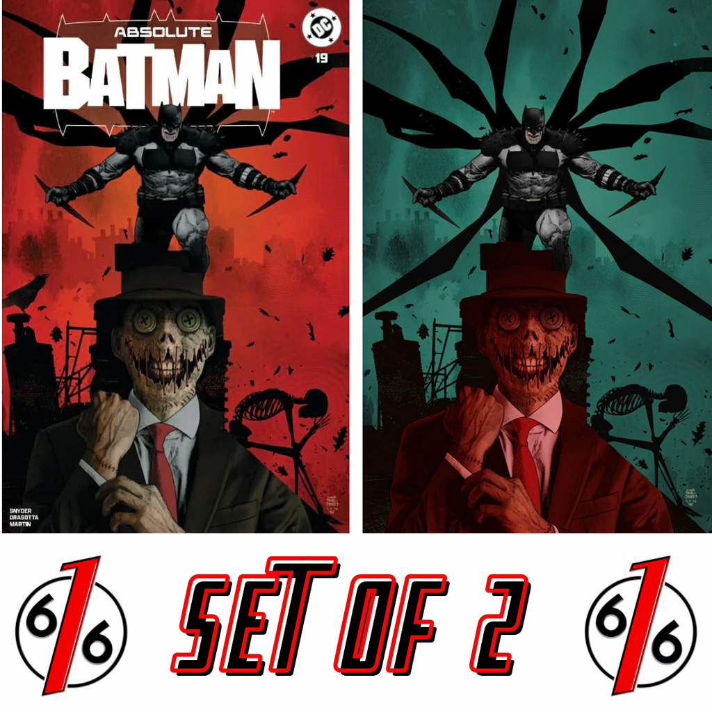 ABSOLUTE BATMAN #19 TIM BRADSTREET Trade Dress & Virgin Variant AB