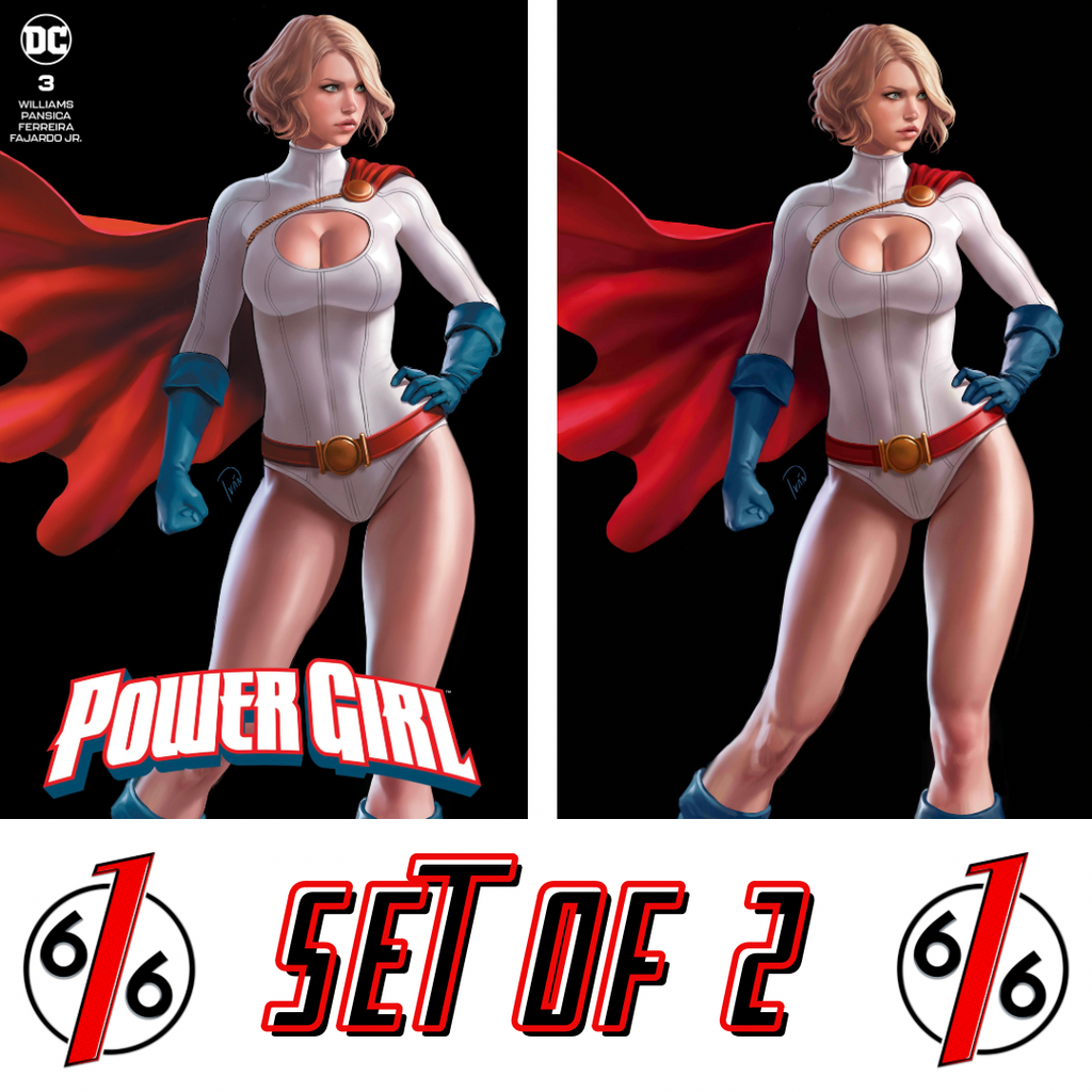 POWER GIRL #3 IVAN TALAVERA 616 Trade & Minimal Dress Variant Set LTD – The  616 Comics