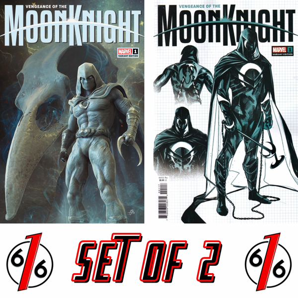 VENGEANCE OF MOON KNIGHT 1 Set BARENDS Variant & 1:10 Ratio LTD 3000