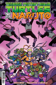 TEENAGE MUTANT NINJA TURTLES X NARUTO 3 FELIPE SMITH 1:25 Ratio Variant