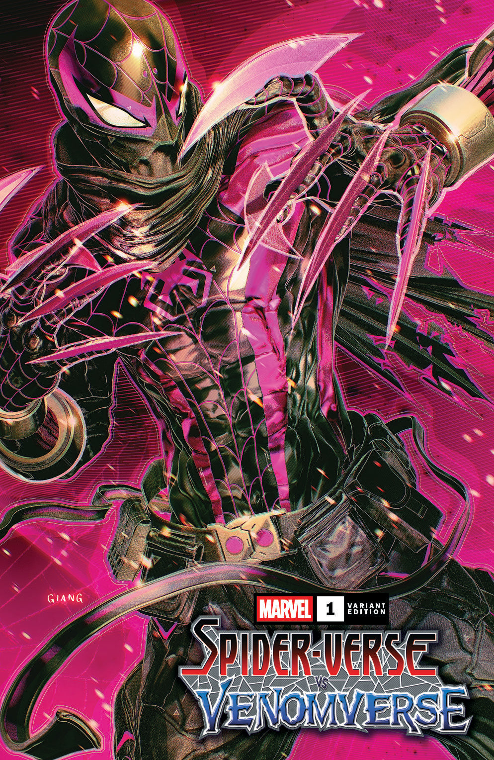 SPIDER-VERSE VS VENOMVERSE #1 JOHN GIANG 616 Trade Dress Variant LTD 3000