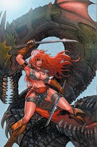 RED SONJA DEATH & THE DEVIL 1 MORITAT 1:30 Virgin Ratio Variant Cvr Q