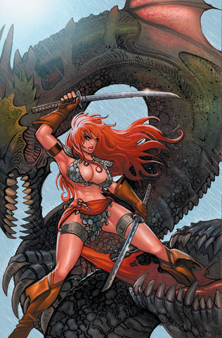 RED SONJA DEATH & THE DEVIL 1 MORITAT 1:30 Virgin Ratio Variant Cvr Q