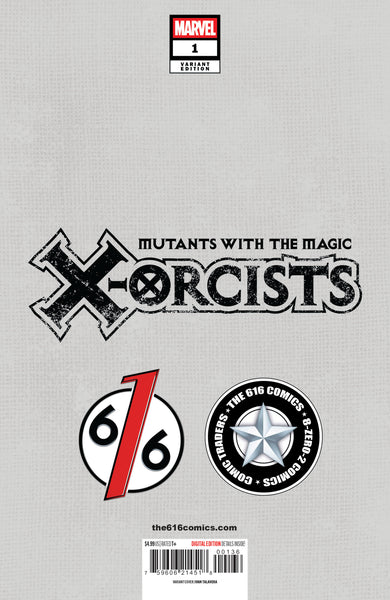 X-ORCISTS #1 IVAN TALAVERA 616 COMICS Trade Dress & Virgin Variant AB Set LTD 1000