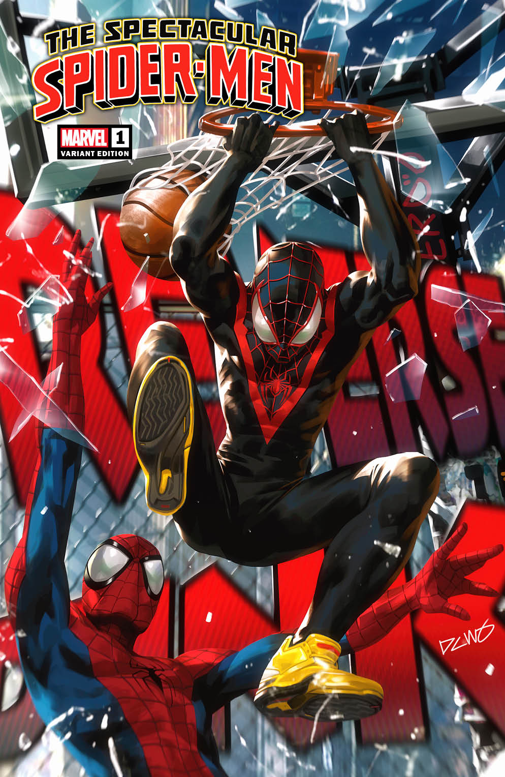 SPECTACULAR SPIDER-MEN #1 DERRICK CHEW 616 Variant & RAMOS Main