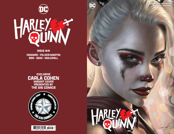 HARLEY QUINN #41 CARLA COHEN 616 Trade Dress & Virgin AB Variant Set LTD 1500