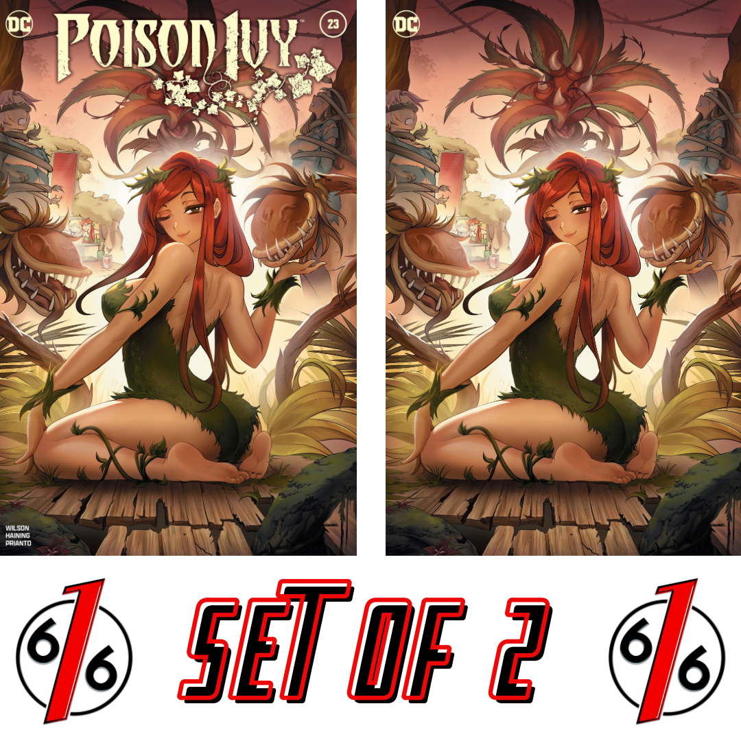 POISON IVY #23 RACHTA LIN 616 Trade Dress & Virgin Variant AB Set LTD 1500