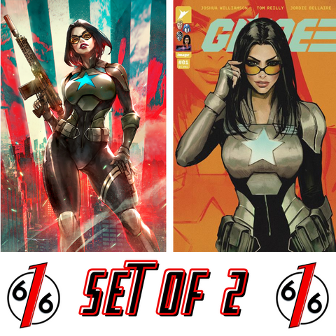 GI JOE #1 IVAN TAO 616 & SOZOMAIKA Baroness Variant Set LTD 1000