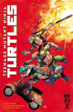 TEENAGE MUTANT NINJA TURTLES 2024 #2 DIKE RUAN 1:100 Ratio Variant