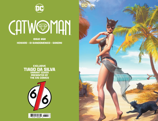 CATWOMAN #68 TIAGO DA SILVA 616 COPPERTONE Virgin Variant B LTD 1500