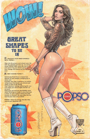 POP KILL #1 CEDRIC POULAT 616 Comics RARE Popso Virgin Variant B LTD 200