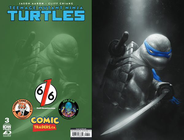 TEENAGE MUTANT NINJA TURTLES 2024 #3 RAHZZAH 616 Virgin Variant B LTD 600