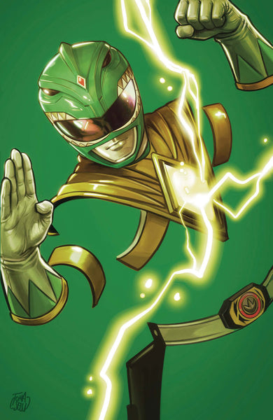 POWER RANGERS GREEN #1 FRANCESCO TOMASELLI 616 COMICS Trade Dress & Virgin GLOW IN DARK & FOIL Variant ABC Set LTD 300