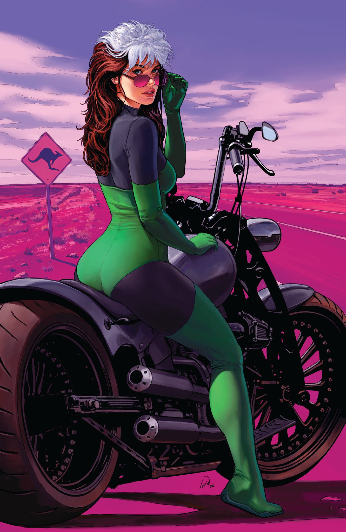 X-MEN OUTBACK #1 IVAN TALAVERA 616 COMICS Virgin Variant B LTD